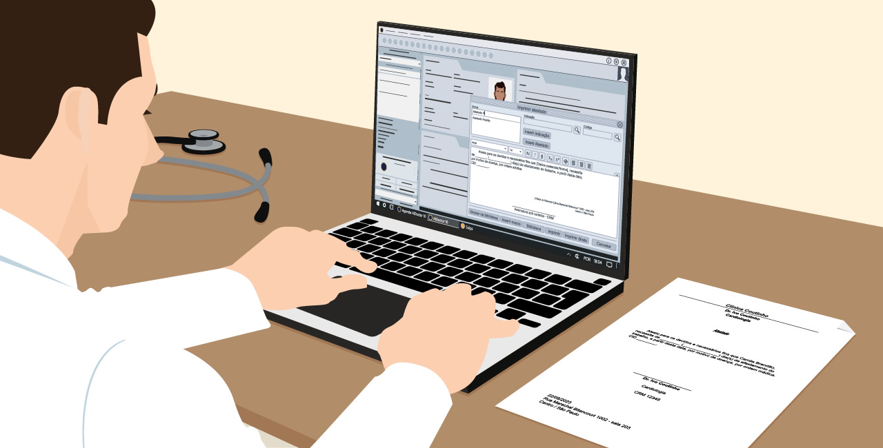 Atestado m&eacute;dico: tipos, exemplos e como emitir corretamente [modelos gr&aacute;tis]
