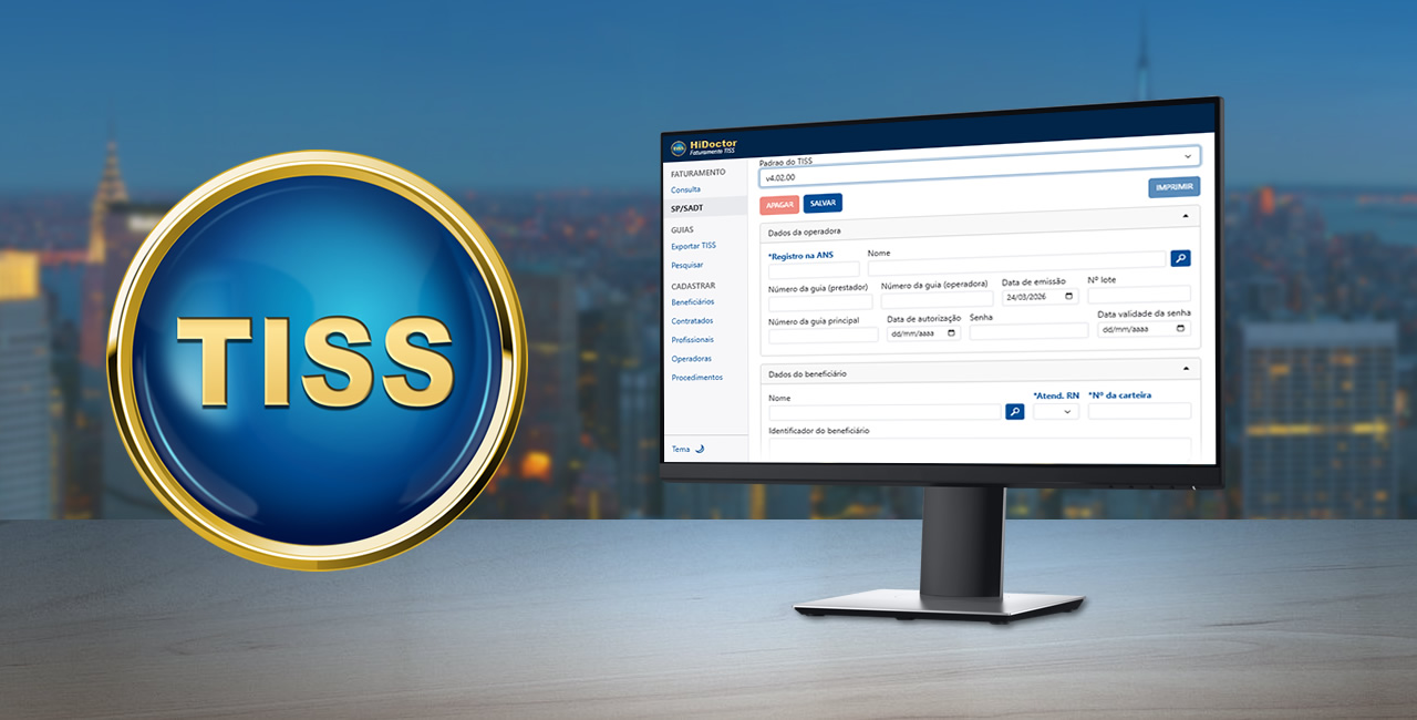 Faturamento TISS: guias SP/SADT, padr&atilde;o TISS 4.03 e acesso pelo HiDoctor Cloud