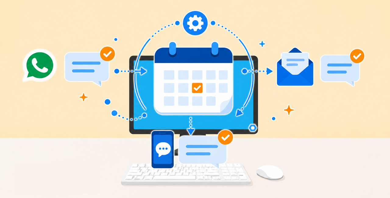 Mensagem de confirma&ccedil;&atilde;o de consulta: m&eacute;todos mais eficazes e como automatizar